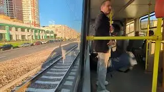 По старым путям, новым и свежайшим, или на 100 - ЛВС-86К в СПб 14-*: ЛВС-86К 0633 по №100 (07.09.24)