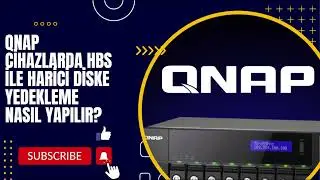 QNAP cihazlarda harici diske yedek alma
