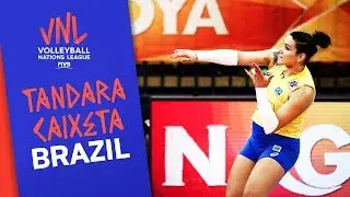 Tandara Caixeta is ready to help Brazil Win | VNL Stars | Volleyball Nations League 2019