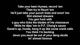 Eminem   Almost Famous Lyrics HQ Sound