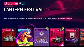 Asphalt 9 - Lantern Festival - A few Blueprints to Harvest plus 110 Tokens - TouchDrive