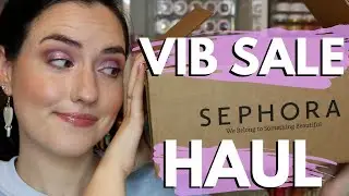 Sephora VIB Sale HAUL | Spring 2021 Try On Style Sephora Haul So Much NEW Makeup!