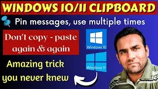 How to use Windows 11 Clipboard (Advance options)