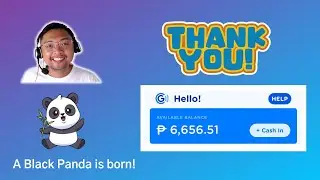Thank you for your Help! A black panda is Born