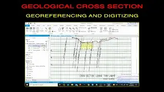 Mapinfo Pro 17 | Georeferencing and Digitizing Geological Cross Section