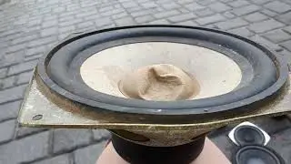 Old RFT subwoofer bass test