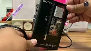 Sony TCM 6DX || Vintage Sony Portable Cassette Player from Japan