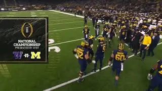 College Football Playoff l 2023 National Championship | Washington Huskies vs. Michigan Wolverines