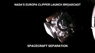 NASA's Europa Clipper Mission: Spacecraft Separation