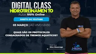 [Digital Class] Quais são os Protocolos Consagrados de Treinos Aquáticos?