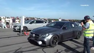 Skoda Octavia RS vs Mercedes E63 AMG