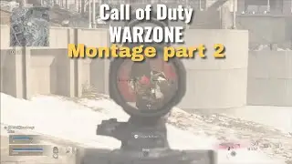 Call of Duty Warzone - Montage part 2 PLUS Surpise Ending