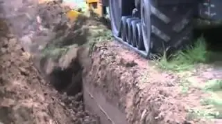 Paletli traktör ile derin aktarma