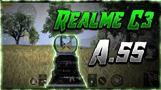 Realme C3 PUBG MOBILE | New Update UI A.55 TEST | 5 Fingers Claw - Non Gyro | PUBG MOBILE Gameplay