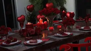 ARREGLO DE MESA 14 DE FEBRERO
