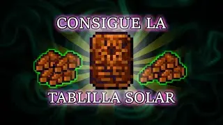 ✅Como HACER la TABLILLA SOLAR🚀🔥 en TERRARIA 🌳