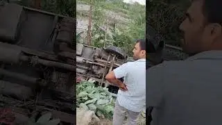 truck plat gya so sad 😢😢 