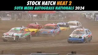 2024 Mens National Autograss Championships, Stock Hatch Heat 2 (ALL RACES) Yorkshire Dales