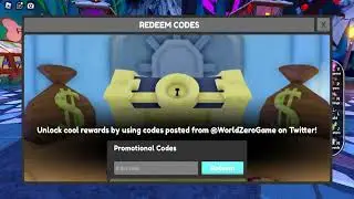 World Zero New Code!!