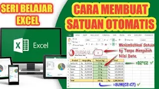 How to Create Automated Units in Excel - Microsoft Excel Tutorial #12