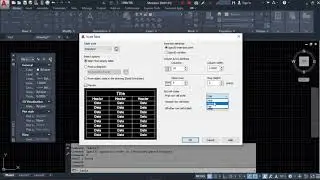 Menggunakan Tools Tabel Pada AUTOCAD 2021