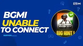 BGMI Unable To Connect To The Server Problem After Ban | BGMI Login Problem🛑Bgmi Server Problem Fix
