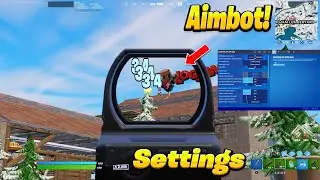 Fortnight 🌙 + Best AimBot Settings For Chapter 3 Works For (Pc/Xbox/ps4/ps5/switch)