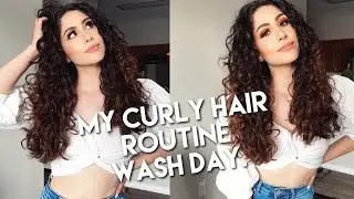 My Curly Hair Routine | 2b/2c Curls | Defined Soft Curls | 2020