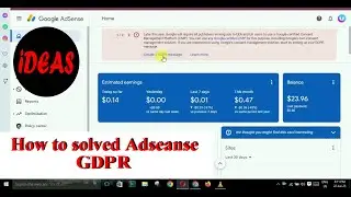 How to solved Adseanse GDPR | iDEAS