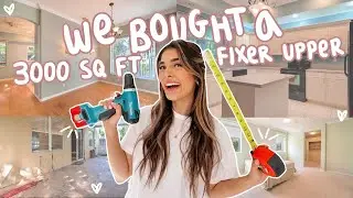 WE BOUGHT A HOUSE! *and it’s a MAJOR fixer upper…*