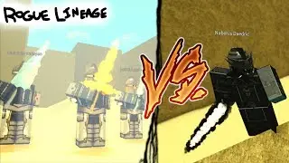 3 SIGIL KNIGHTS vs DARK SIGIL RUNE MASTER!! | Roblox: Rogue Lineage