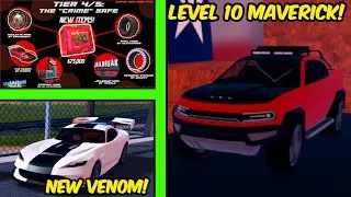 NEW VENOM CAR, SAFE ITEMS & SEASON 22 UPDATE | Roblox Jailbreak