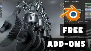 5 Free Addons For Enhancing your Workflow In Blender [Free]