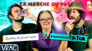 Ces expériences TikTok ça marche ou pas ? Avec Inès #64 [EXPÉRIENCES DE GRAND-MÈRE]