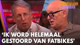 Chris tegen René: 'Ik word helemaal gestoord van die fatbikes' | VANDAAG INSIDE