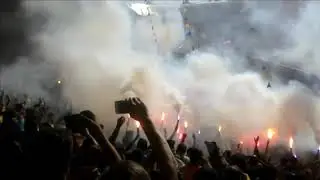 Ankaragücü - Hatayspor Spor Toto 2. Lig Kırmızı Grup 34. Hafta Şampiyonluk Maçı Meşale Gösterisi