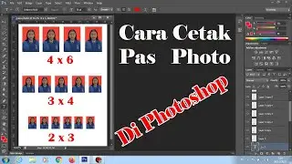 Cara Membuat Pas Foto Di Photoshop