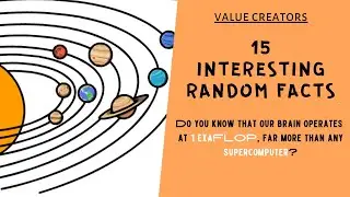 15 Interesting Random Facts and Information