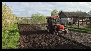 Вспашка и посадка огорода!Продолжаем посевную компанию!
