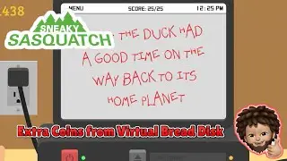 Sneaky Sasquatch - Extra coins from virtual bread disk