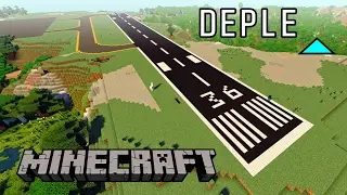 [4K] BUILDING AN AIRPORT! | Minecraft #2