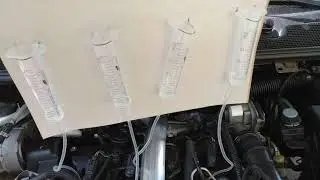 Renault Megane 3 110л.с. 1,5dci проверка форсунок на слив обратки