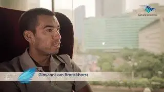 Garuda Indonesia #1 Giovanni van Bronckhorst in Executive Class Stories