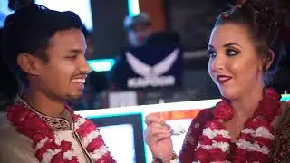 Highlight of U.S.A Girl and Indian Boy