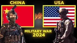 China vs USA Military Power Comparison 2024 | United States vs China Military Power Comparison 2024