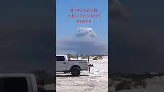 На севере Флориды взрыв  в районе военной базы ВМФ США мыс Канаверал может ИХ ракета