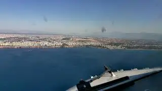 Анталия посадка и взлет