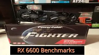 Ryzen 5 7600X and RX 6600 benchmarks