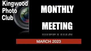 March 2023 Club Meeting