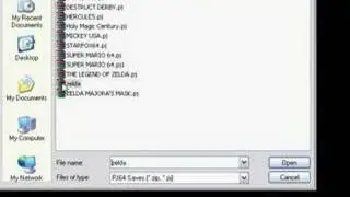 LoZ OoT Cartridge Glitch on an Emulator!